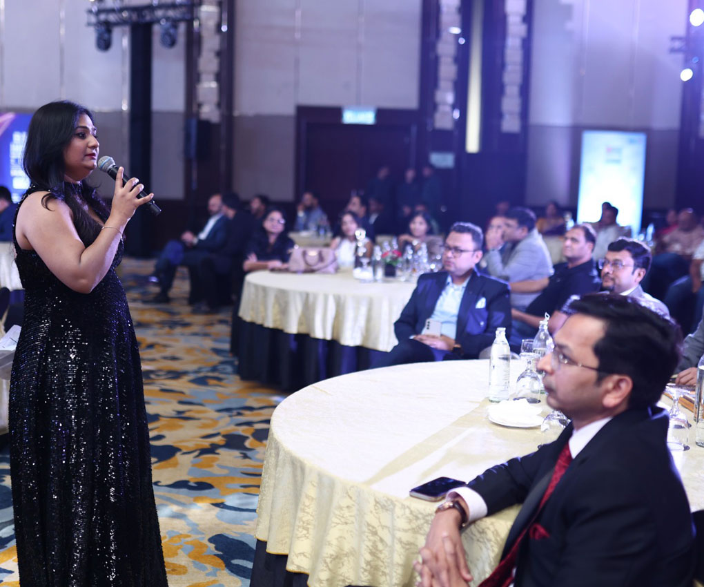 BIG Impact Awards — guest speaker on stage