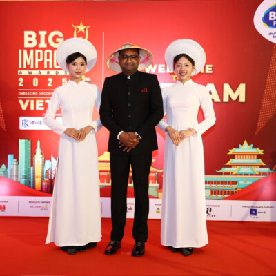 BIG Impact Awards traditional Vietnamese welcome